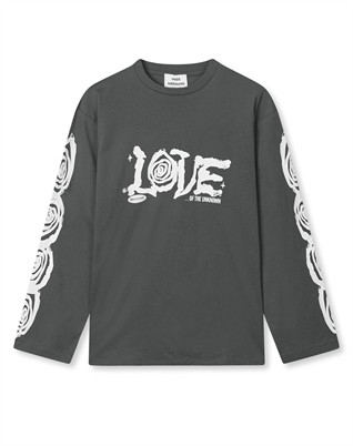 Jerry Langarmshirt - Asphalt